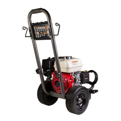 2,500 PSI 3.0 GPM Gas Pressure Washer with Honda GX200 Engine and General Triplex Pump - B2565HGS