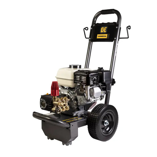 2,700 PSI 3.0 GPM Gas Pressure Washer with Honda GX200 Engine and Comet Triplex Pump - B2765HC