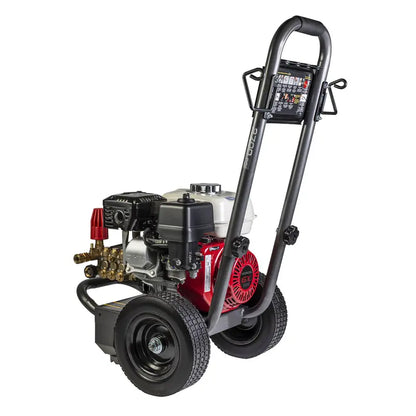 2,700 PSI 3.0 GPM Gas Pressure Washer with Honda GX200 Engine and Comet Triplex Pump - B2765HC