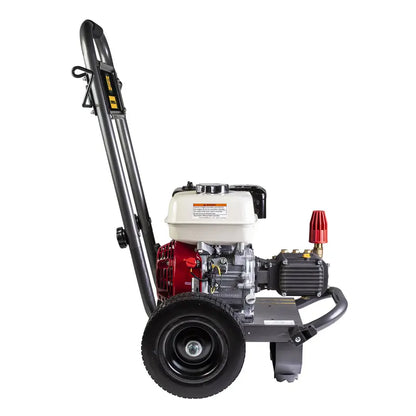 2,700 PSI 3.0 GPM Gas Pressure Washer with Honda GX200 Engine and Comet Triplex Pump - B2765HC