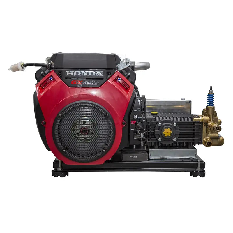 3,500 PSI 8.0 GPM Gas Pressure Washer with Honda GX690 Engine and General Triplex Pump - B3524HTBG