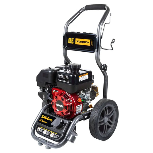 3,400 PSI - 2.5 GPM Gas Pressure Washer with KOHLER SH270 Engine and AR Axial Pump - BE3465KA