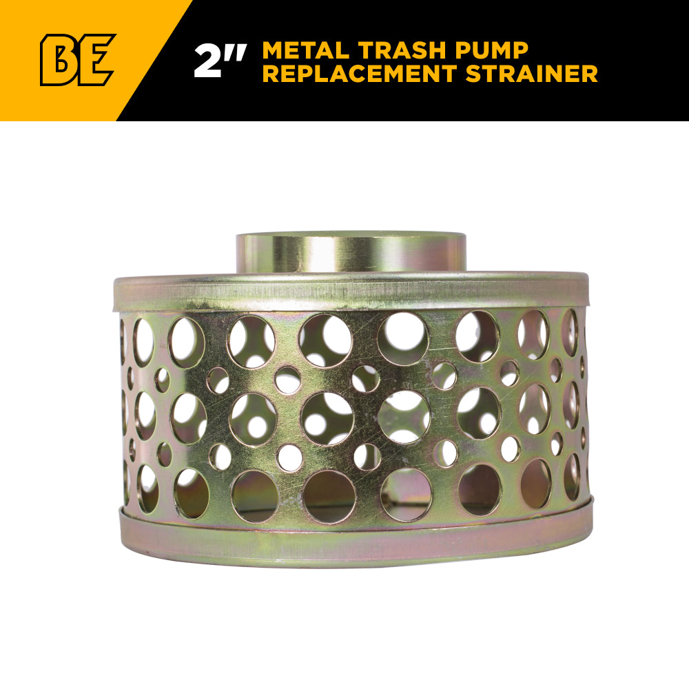 2" Metal Trash Pump Replacement Strainer