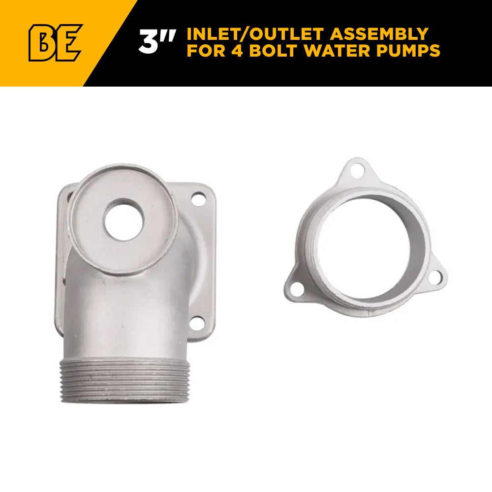 INLET/OUTLET, 2" WP, 4 BOLT