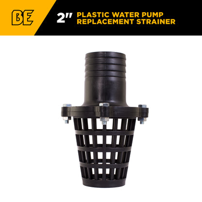 2" Plastic Water Pump Replacement Strainer