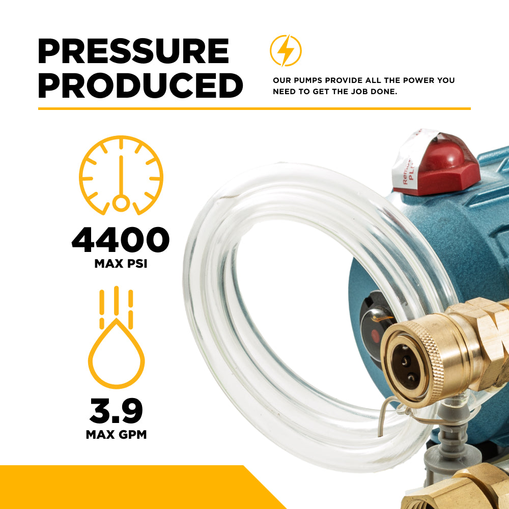 CAT 67DX39G1IAB Pump – 3.9 GPM, 4,400 PSI, 1" Shaft