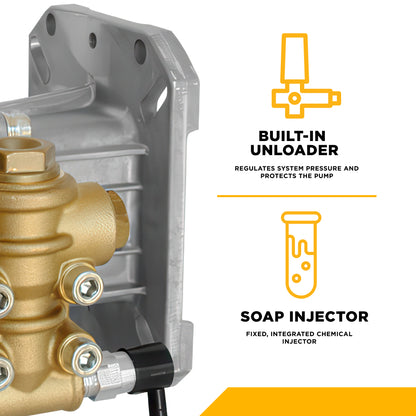 CAT 67DX39G1IAB Pump – 3.9 GPM, 4,400 PSI, 1" Shaft