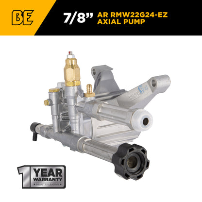 AR RMW22G24-EZ Pump – 2.2 GPM, 2,400 PSI, 7/8" Shaft