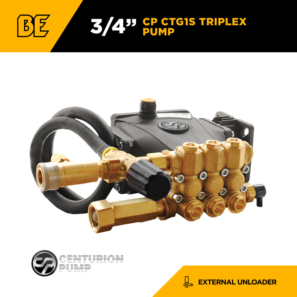 Centurion P3+ Direct Drive Triplex 3100PSI 3.1GPM Pressure Washer Pump - 85.129.105B