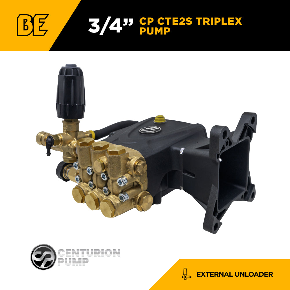 Centurion P4+ Direct Drive Triplex 3500 PSI 4.6 GPM Pressure Washer Bare Pump – 85.120.133B