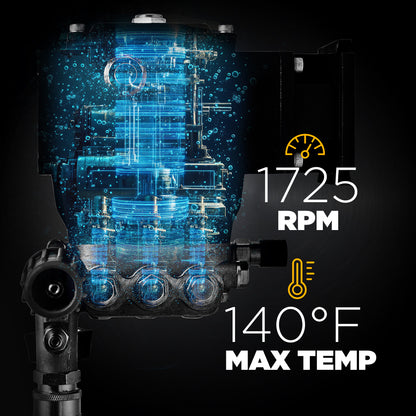 Centurion P4+ Direct Drive Triplex 3500 PSI 4.6 GPM Pressure Washer Bare Pump – 85.120.133B