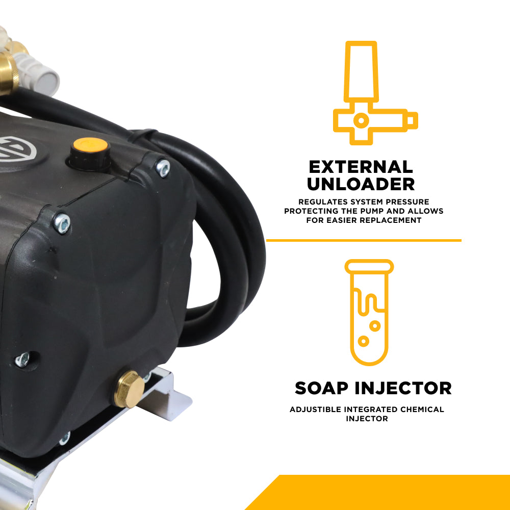 AR RG1528HN Triplex Pump – 4.0 GPM, 4,400 PSI, 24 mm Shaft