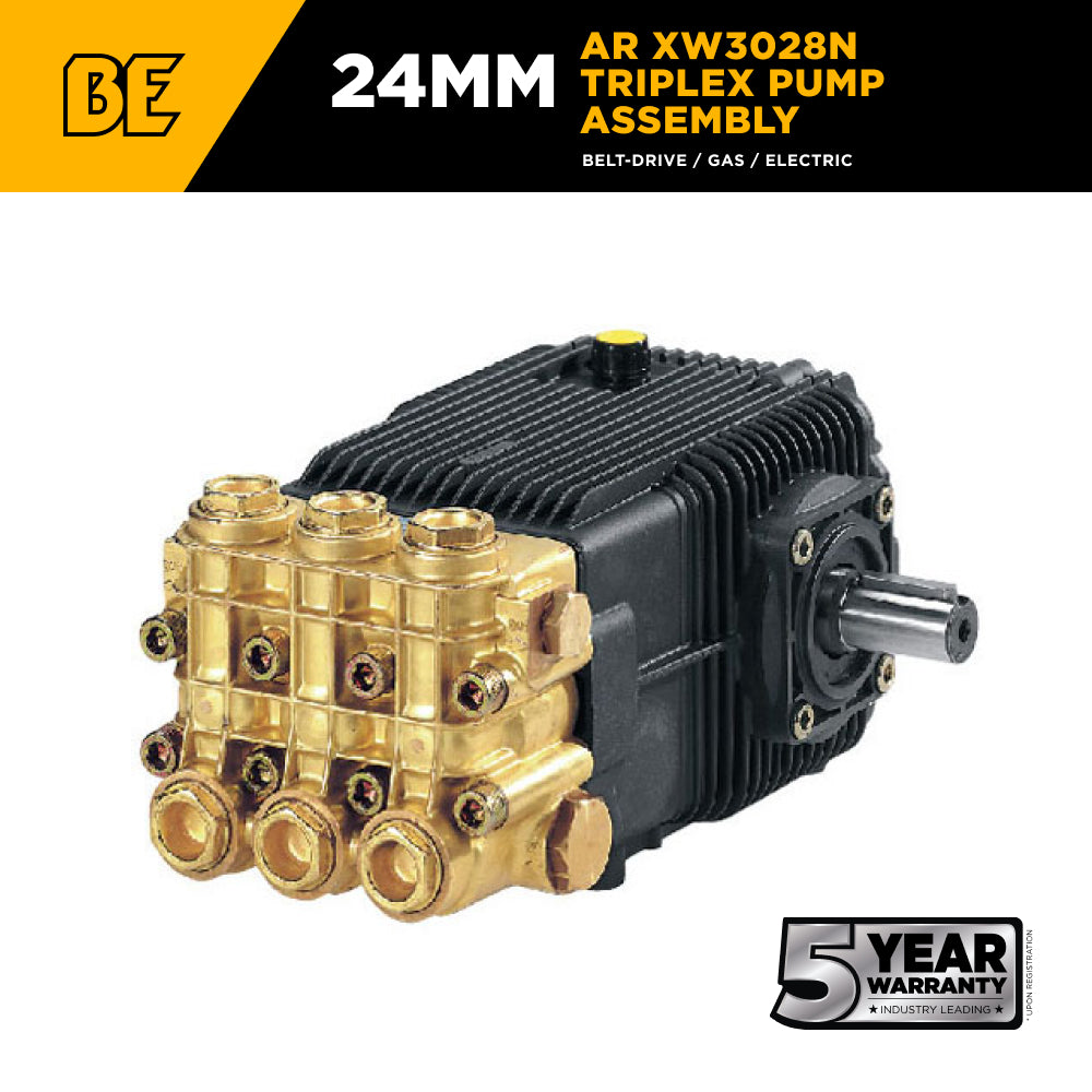 AR XW3028N Triplex Pump Assembly – 7.9 GPM, 4,060 PSI