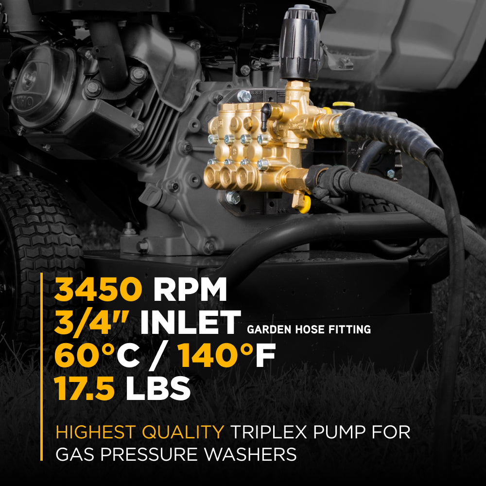 Comet ZWD-K4042G Pump – 4.0 GPM, 4,400 PSI, 1" Shaft