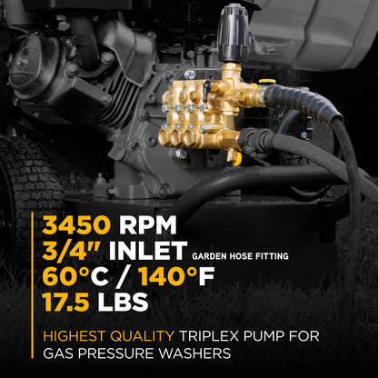 Comet ZWD-K4042G Pump – 4.0 GPM, 4,400 PSI, 1" Shaft