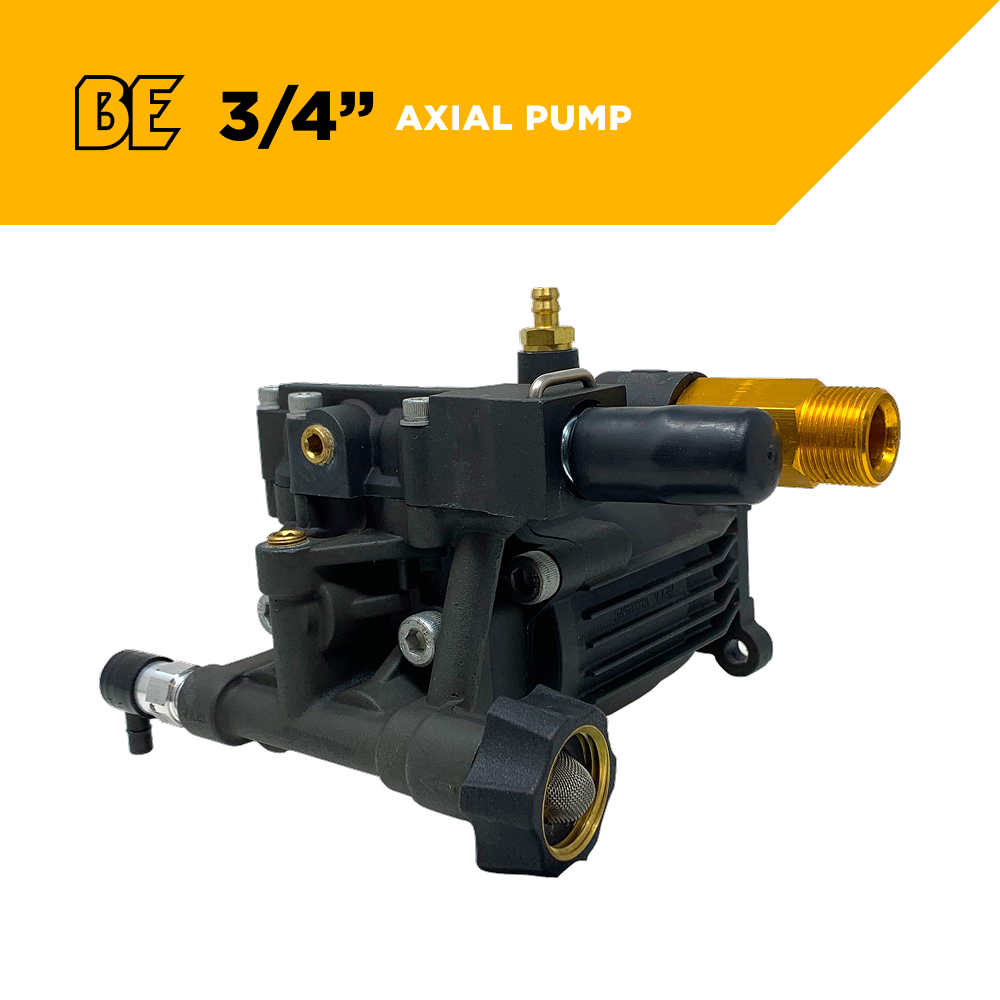 2900 PSI 2.3 GPM Axial Pressure Washer Pump with Quick Connect/M22