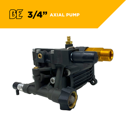 2900 PSI 2.3 GPM Axial Pressure Washer Pump with Quick Connect/M22