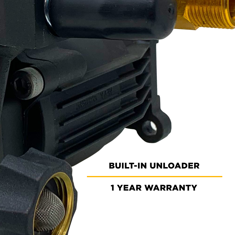 2900 PSI 2.3 GPM Axial Pressure Washer Pump with Quick Connect/M22