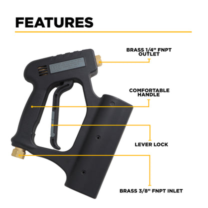 Ensemble de pistolet de remplacement pour baguette télescopique