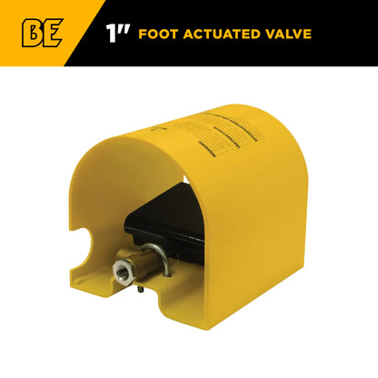 Foot Actuated Valve