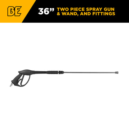 Ensemble de pistolet et de baguette de rechange de 36 po