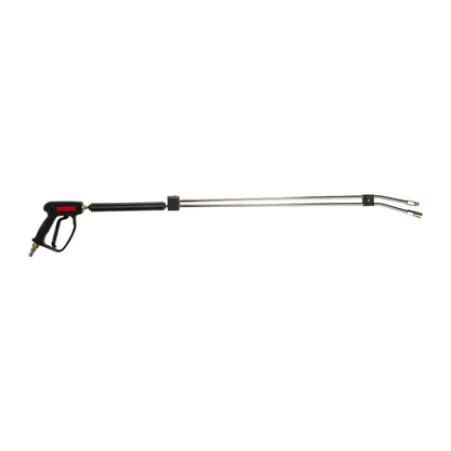 LANCE DOUBLE 47" AVEC PISTOLET À EAU CHAUDE