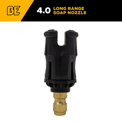 65° 1/4" Quick Connect Long Range & Short Range Soap Nozzle - 4.0 Orifice