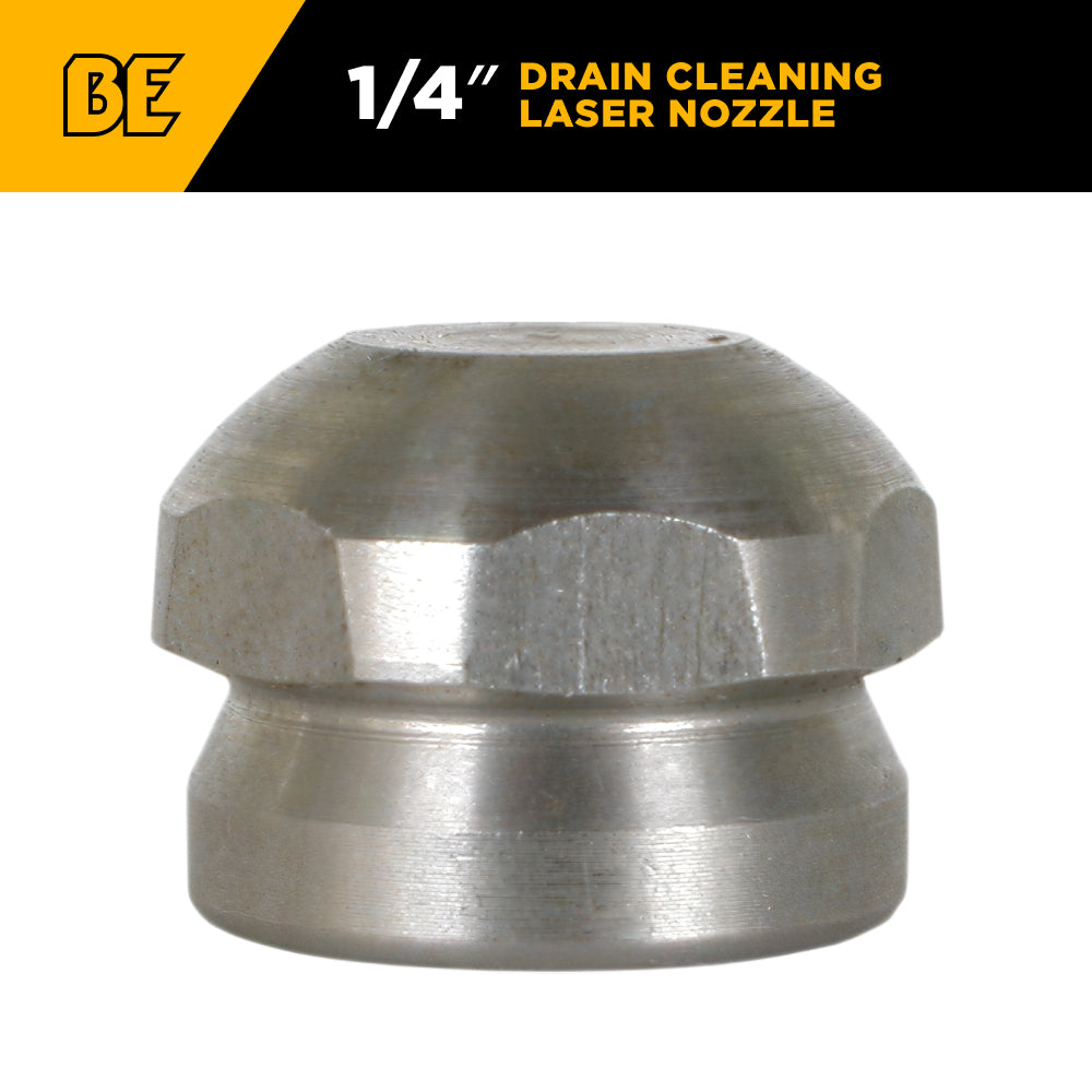 1/4" Drain Cleaning Laser Nozzle - 6.5 Orifice