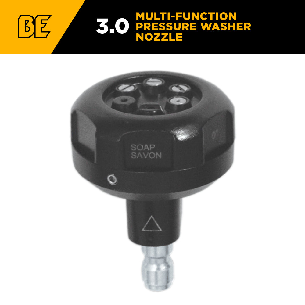 3.0 Multi-Function 6-in-1 Pressure Washer Nozzle