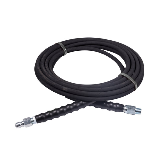 25' 4000PSI 1/4" Rubber Hose