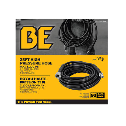 35' 3600PSI 1/4" Thermoplastic Hose