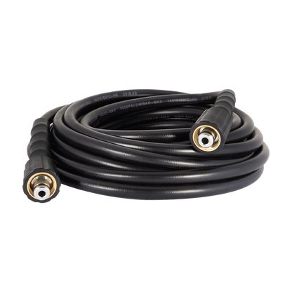 25' 1/4" Pressure Washer Hose for M22 Fitting