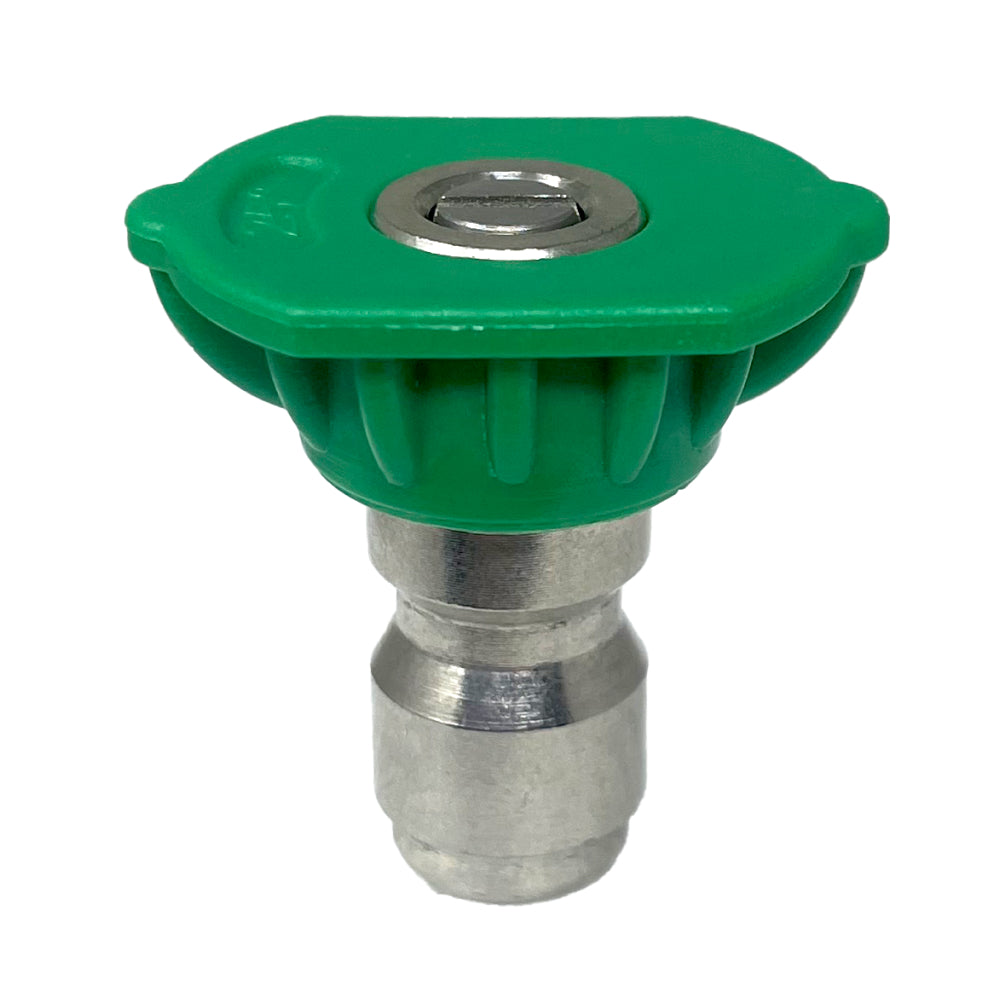 25° Quick Connect Spray Pressure Washer Green Nozzle - 4.5 Orifice
