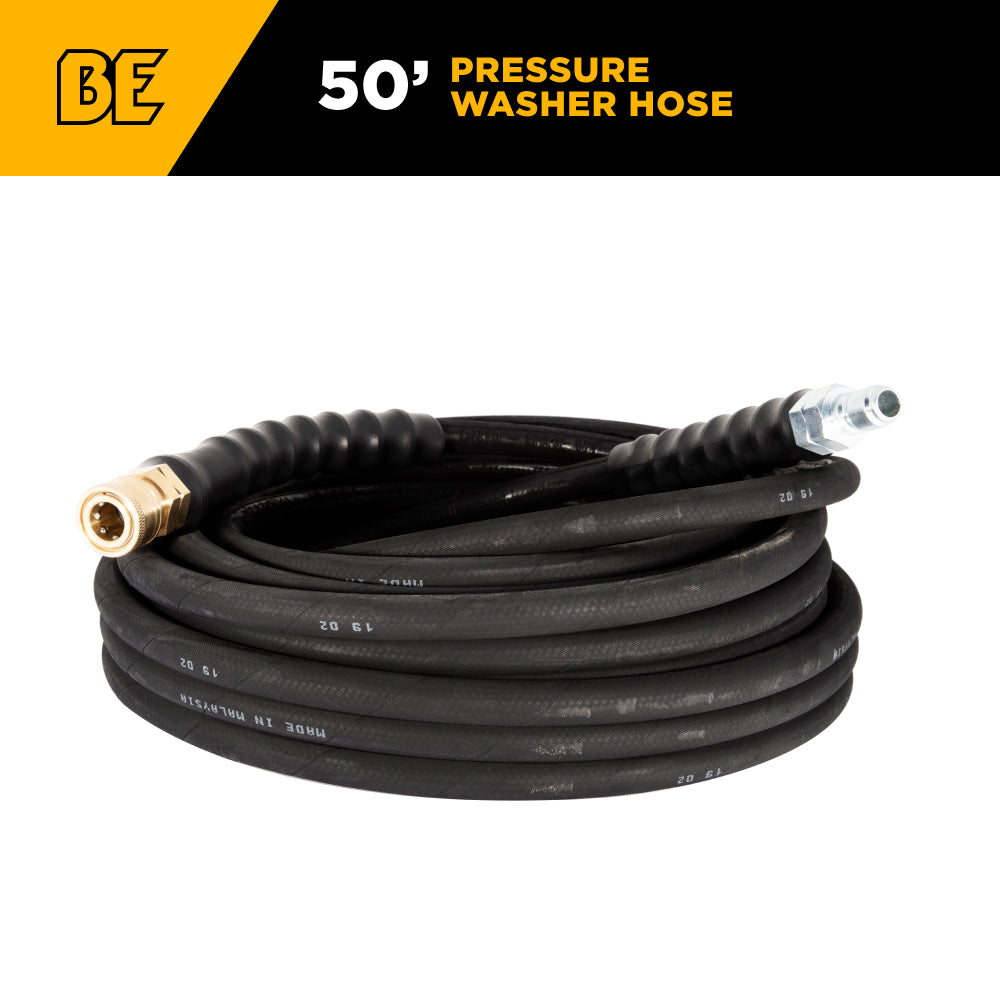 Tuyau pour nettoyeur haute pression de 50 pi x 3/8 po, 4 500 lb/po²