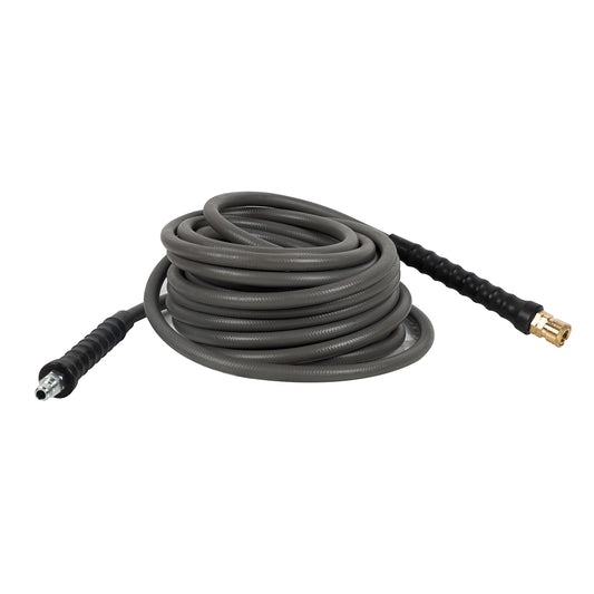 Tuyau de nettoyeur haute pression gris de 50 pi x 3/8 po, 4 500 lb/po²