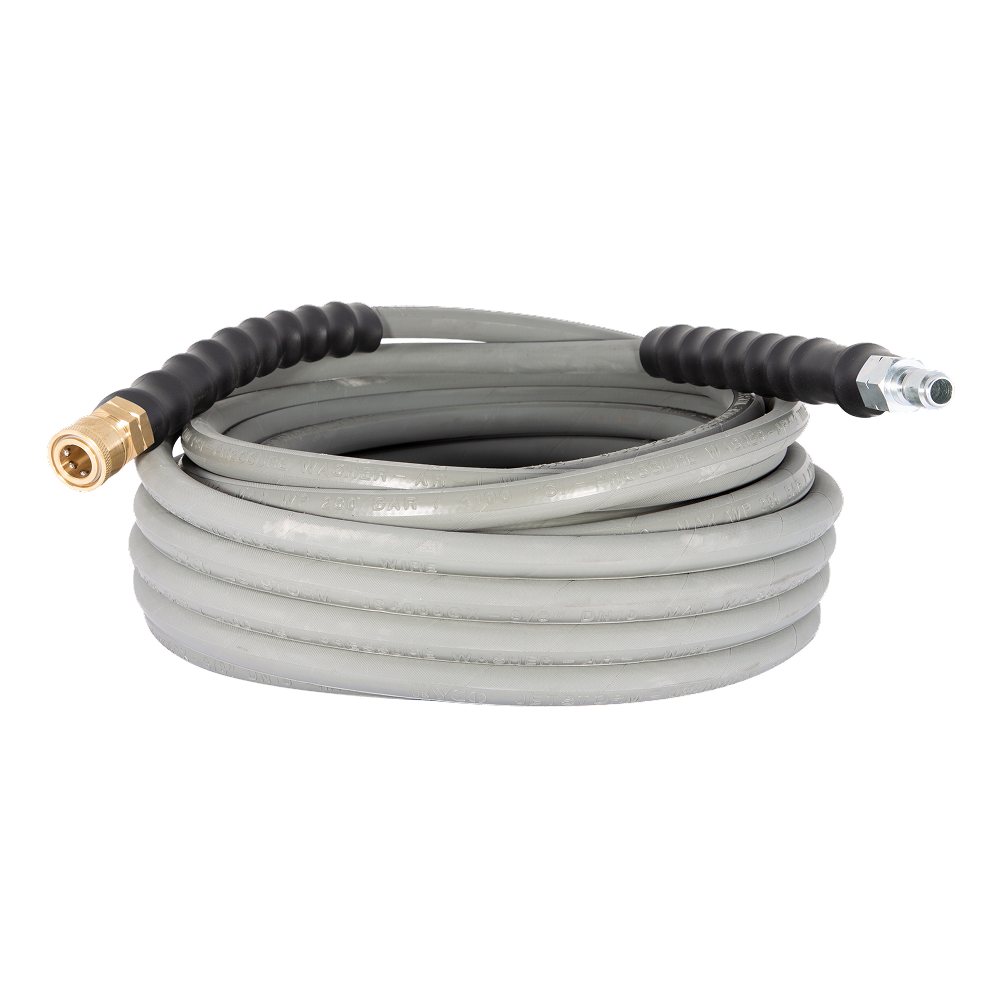 50’ 4000PSI 3/8" Non-Marking Rubber Pressure Washer Hose