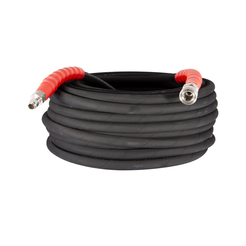 100' 6000PSI 3/8" Rubber Hose