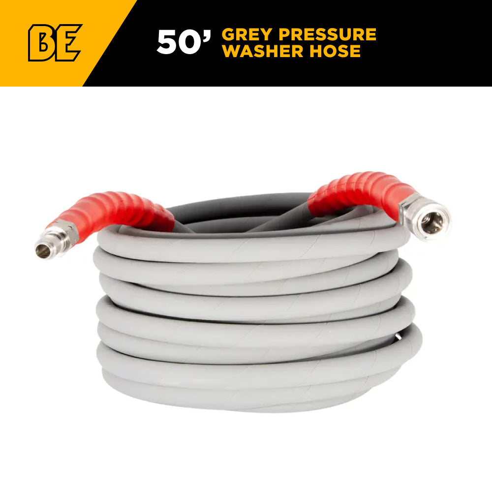 50' x 3/8", 6,000 PSI Pressure Washer Hose