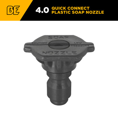 Buse chimique à connexion rapide (plastique, laiton noir)