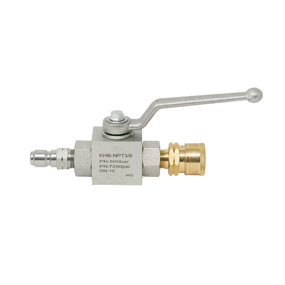 3/8" Quick Connect Ball Valve Kit