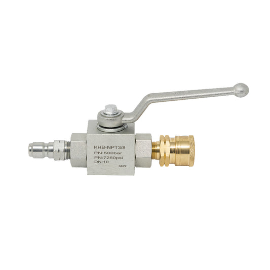 3/8" Quick Connect Ball Valve Kit