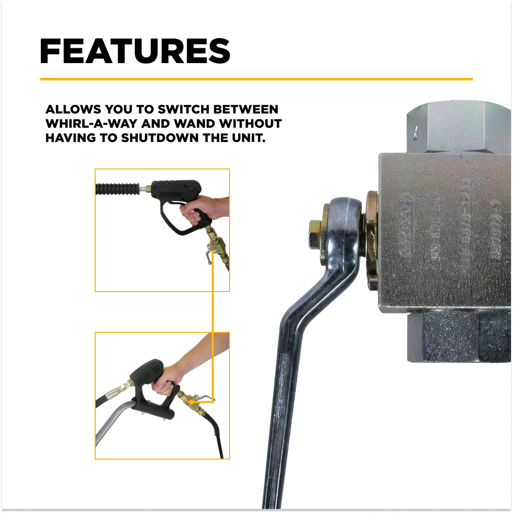 3/8" Female NPT Stainless Steel Ball Valve Kit