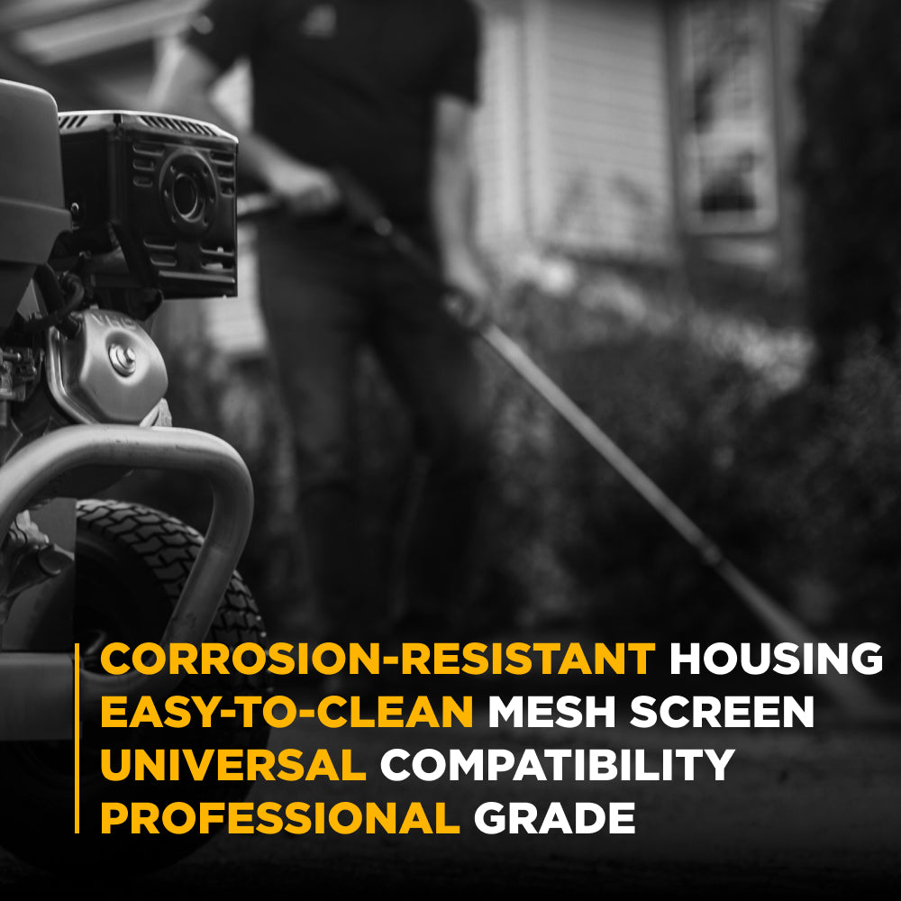 Water Inlet Filter 1/2" MNPT x 3/4" FGHT