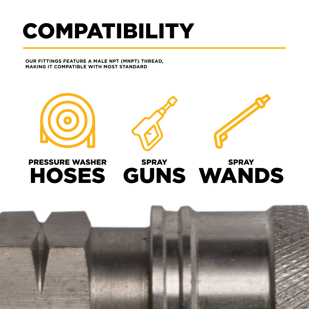 1/4" Quick Connect FNPT Stainless Steel Coupler