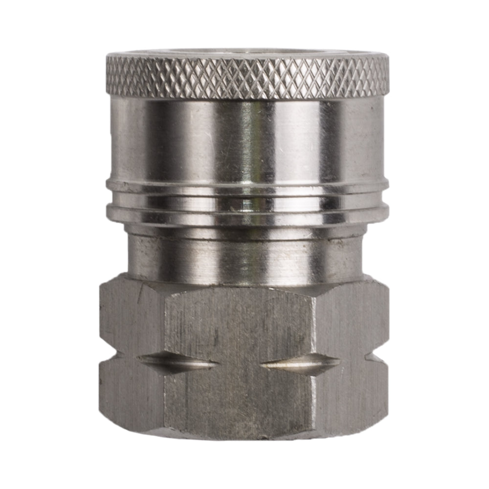 Raccord rapide 3/8" FNPT en acier inoxydable