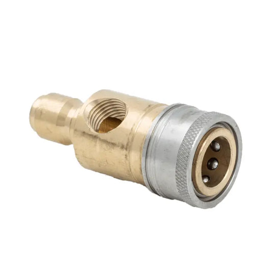 RACCORD, 3/8" QD avec SS SLV
