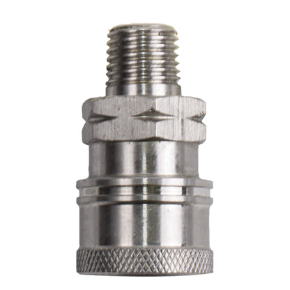 Coupleur MNPT en acier inoxydable à connexion rapide 1/4"