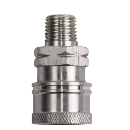 Coupleur rapide MNPT en acier inoxydable 1/4"