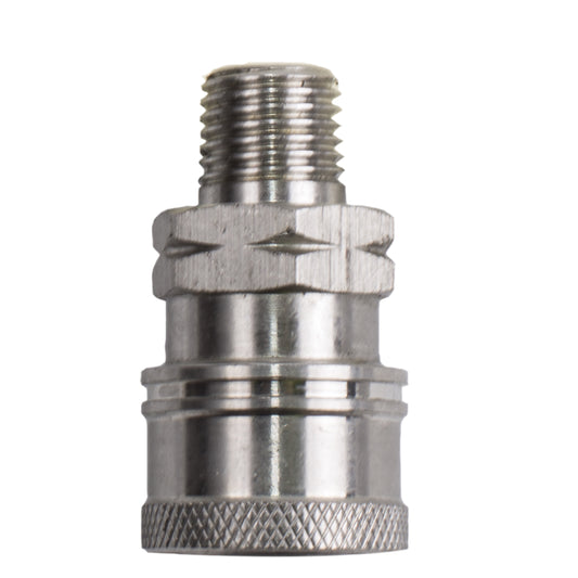 Coupleur rapide MNPT en acier inoxydable 1/4"