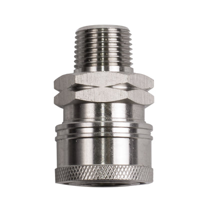 COUPLEUR, 3/8" QC MNPT SS